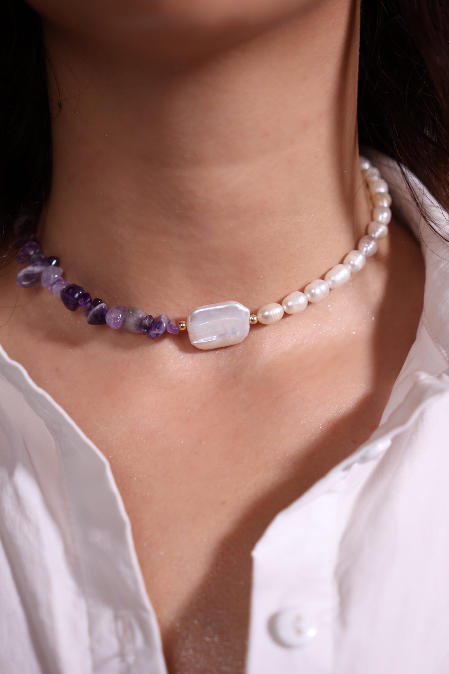 Moonlight Amethyst - שרשרת